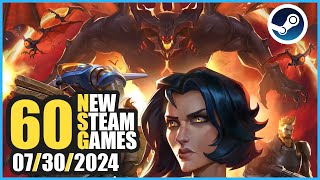 New Steam Games Tuesday July 30th 2024 [upl. by Mecke102]