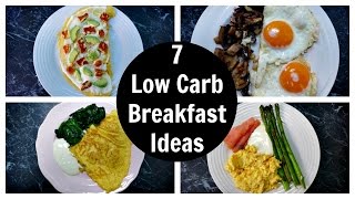 7 Low Carb Breakfast Ideas  A Week Of Keto Breakfast Recipes [upl. by Aihsyn]