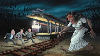 भूतिया रेलवे स्टेशन Part 2  Bhootiya Railway Station Part 2  New Horror Stories  New Kahani [upl. by Bevers]