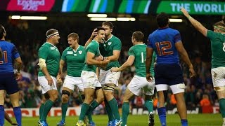 France v Ireland  Match Highlights and Tries  Rugby World Cup [upl. by Nnylamme]