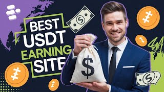 New Usdt Site 2024  Best usdt earning platform 2024  Usdt earning Site Usdt income Site 2024 [upl. by Arracahs580]