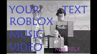 Sundial your text  ROBLOX MUSIC VIDEO [upl. by Aicilef]