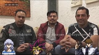 Pepe Vilchis Irwin Daayán y Ricardo Mendoza sobre la verdad del doblaje de YuGiOh [upl. by Nyladnor]