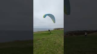 San Diego tandem paraglider take off [upl. by Teerprug505]