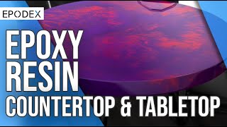 EPODEX Countertop amp Tabletop  Epoxy Resin Kit  Everything You Need [upl. by Clein155]