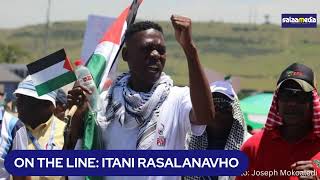 Walking for a Cause Itani Rasalanavho’s Journey from Mafikeng to CPT to Aid Palestinian Children [upl. by Yajet449]