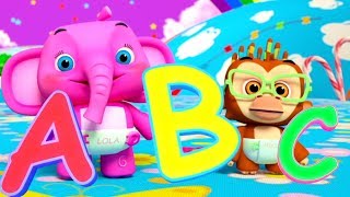 ABCD Alphabet Song for Kids  Baby Nursery Rhymes by Little Treehouse [upl. by Kaiulani]