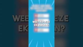 EK 2024 QUIZ  WEET JIJ ZE ALLE 3 ek ek2024 quiz nederlandselftal nederland [upl. by Arteid]