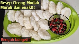 Cireng Crispy ide jualan modal sedikit untung berlimpah [upl. by Eneleahs493]