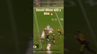 Russell Wilson is popping off football nfl highlights trending crazy chill steelers [upl. by Tobi74]