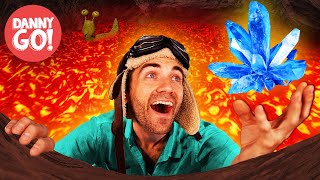 The Floor Is Lava 2 Into the Volcano 🌋  Brain Break Dance  Danny Go Songs for Kids [upl. by Omar]