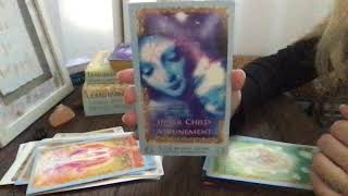 Lemurian Starchild Oracle Deck UnboxingReview and Card of the Day [upl. by Anrapa]