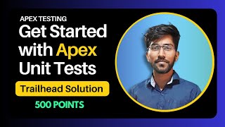 Get Started with Apex Unit Tests Trailhead  Apex Testing  Techlok Salesforce [upl. by Yelsek]