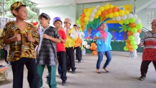 Colegio AngloMexicano Panamá Día de la Etnia Negra 2016 [upl. by Diehl9]