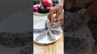 Arranging cut dragon fruit shortvideo viralshort asmr satisfayingsounds [upl. by Cyprian]