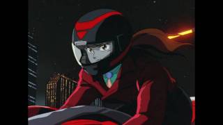 Bubblegum Crisis  motorcycle chase OVA 4 [upl. by Chemosh]