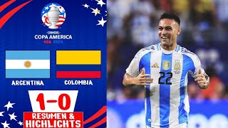 Argentina vs Colombia 10 All Goals amp Highlights  Copa America Final 2024  ARGvsCOL Live Copa Us [upl. by Ande]