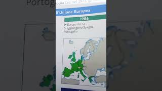 Lespansione dell Unione Europea shortdivertentegeograficostorico [upl. by Aurel194]