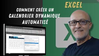 Calendrier Automatique Dans Excel Et Dynamique [upl. by Attekal14]