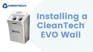 How to Install a CleanTech® EVO Wall Automated Handwashing Station [upl. by Eneja]