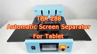 New Tech 2 minute to know TBK288L Tablet Automatic Screen Separator shorts [upl. by Loginov]