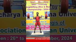 Clean and jerk 175kg shorts shortsvideo cleanandjerk [upl. by Ilajna37]