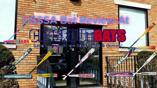 Hitting With USSSA Bats At Closeout Bats [upl. by Ahsile182]