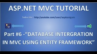 Part 6 ASPNET MVC Database Connection Using Entity Framework  Connect to SQL Server database [upl. by Josh]