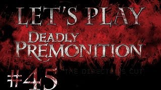 Lets Play Deadly Premonition part 45  Raincoat Killer blind [upl. by Bennet]