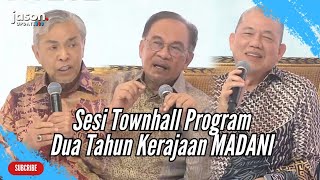 Sesi Townhall Program Dua Tahun Kerajaan MADANI 2TM  PM Anwar TPM1 Zahid TPM2 Fadillah [upl. by Shelton]