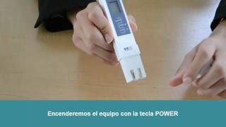 Como Calibrar un Medidor de Conductividad Ce Hm Digital Ap2 [upl. by Eibber]