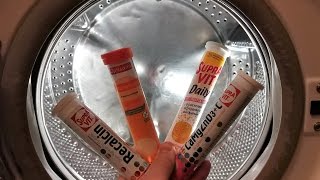 Experiment  Multivitamin Cocktails  in a Washing Machine [upl. by Anerbes]