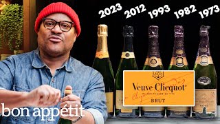 Sommelier Tastes the Same Champagne at Different Ages 19732023  World of Wine  Bon Appétit [upl. by Kristos]