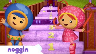 Help count the spooky stairs wTeam Umizoomi  Noggin [upl. by Cigam174]