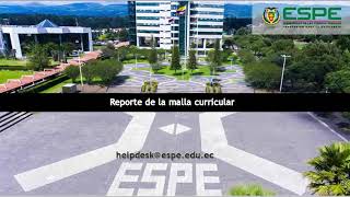 Reporte malla curricular [upl. by Eneri]