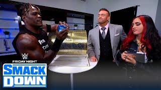 RTruth draws Royal Rumble entry number is impressed with Adam Pearce’s hair growth  WWE on FOX [upl. by Ronoc]