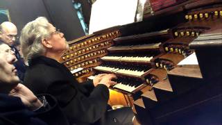 Grand organ at St Sulpice church in Paris [upl. by Inotna]