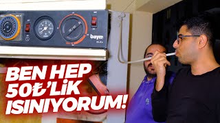 Benzin TANKIYLA Isınan Ev AOG Öğrenci Evi Ziyareti 20 [upl. by Ahsatan755]