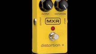 Unofficial Demo  MXR Distortion Plus Dist [upl. by Frants]