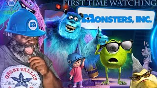 MONSTERS INC 2001  FIRST TIME WATCHING  MOVIE REACTION [upl. by Favrot]