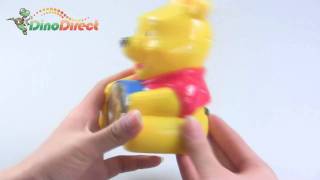 Winnie Pooh Shaped Quartz Speech Desk Talking Alarm Clock  dinodirect [upl. by Alethia]