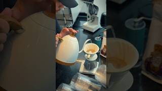 Let’s makepour overV60 coffee barista coffee brew filtercoffee [upl. by Emelen24]