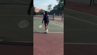 Serving Tennis 🎾 tacoriaaria tennis athlete shorts shortsvideo subscribe youtube tennisgirl [upl. by Raynata82]