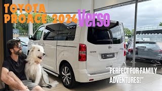 Toyota Proace Verso 2024  Full Review amp Features [upl. by Aisilef]