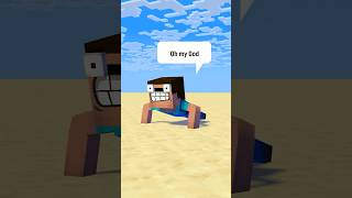 Dream vs Herobrine Push Up Challenge [upl. by Atihcnoc]