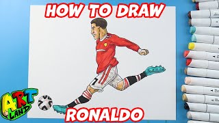 How to Draw Ronaldo [upl. by Pierce]