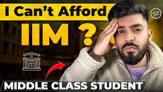 Can a MiddleClass Student Afford IIM Reality of Life at IIM ❌ [upl. by Arat691]