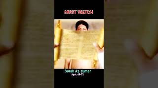 Surah AlZumar Ayat6872 quranictranslation [upl. by Nomahs]