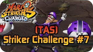 Mario Strikers Charged TAS THREE GOALS AWAY  Striker Challenge 7 [upl. by Esyla]