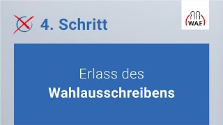 Erlass des Wahlausschreibens  Betriebsratswahl  Schritt 4 [upl. by Beaulieu]